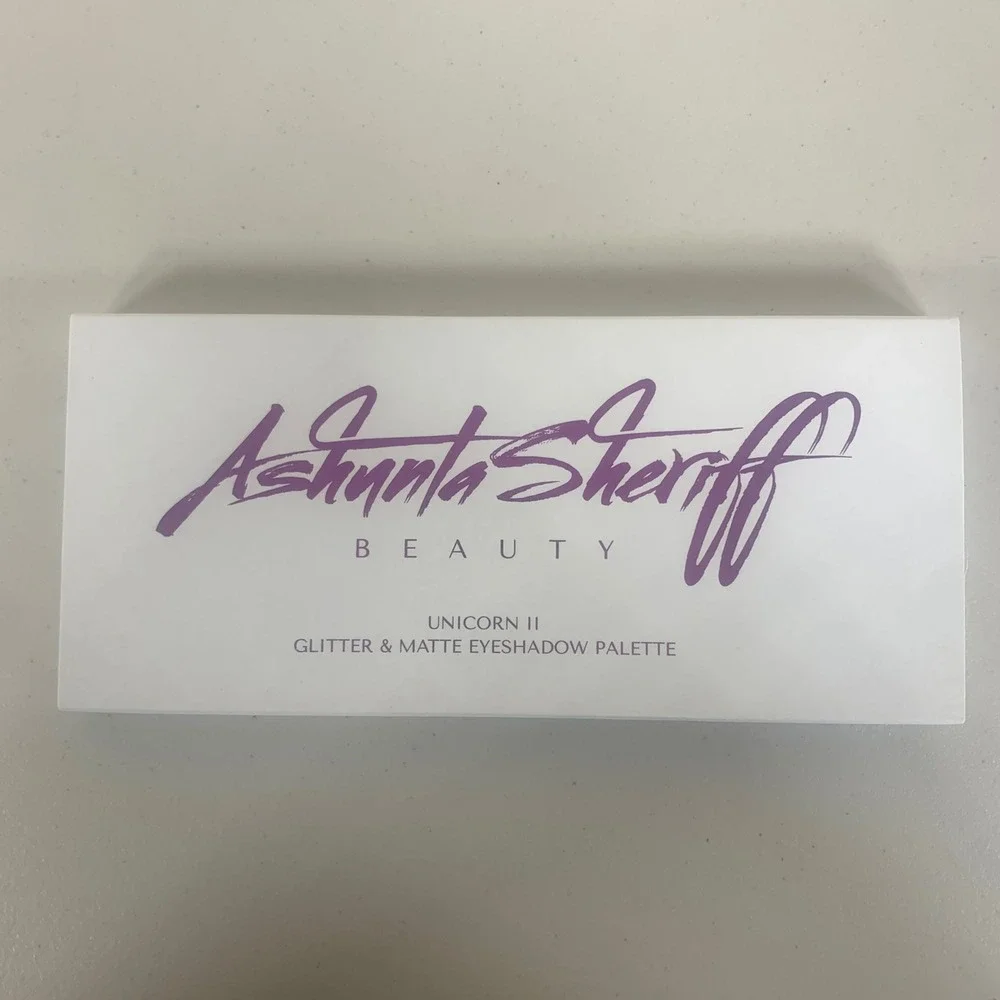 Ashunta Sheriff Beauty Unicorn II Eyeshadow Palette 10‎ Shades NIB New